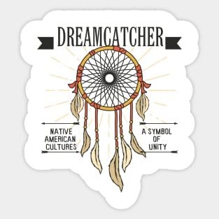 Native American Dreamcatcher Design Sticker